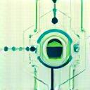 Smart grid icon representing commercial grid integration